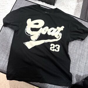 Black GOAT Graphic Men's T-Shirt